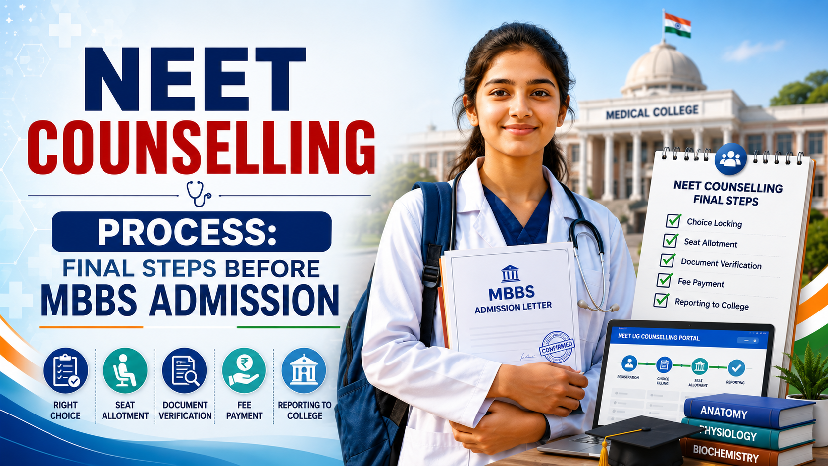 NEET Counselling Process: Final Steps Before MBBS Admission