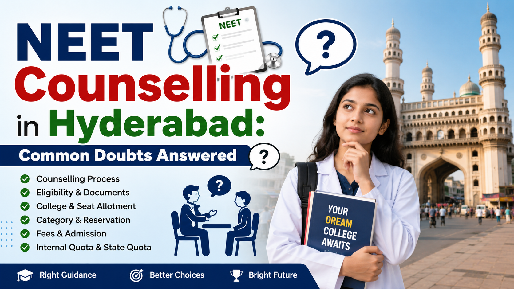 NEET Counselling in Hyderabad: Common Doubts Answered