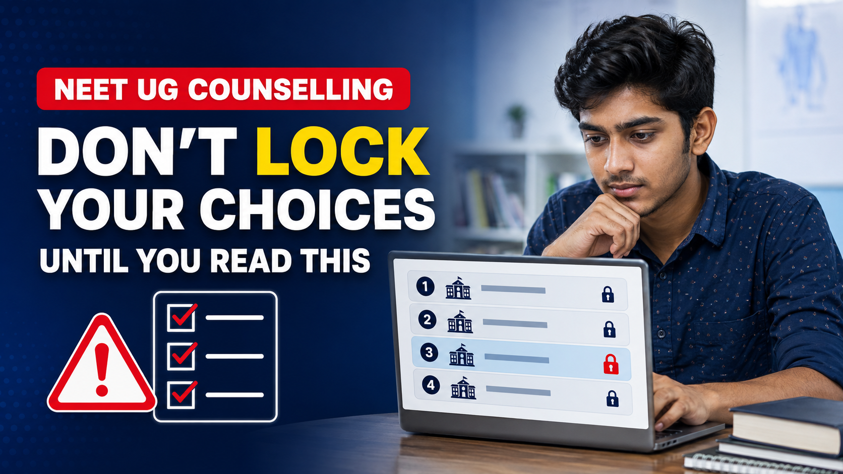 NEET UG Counselling: Don't Lock Your Choices Until You Read This